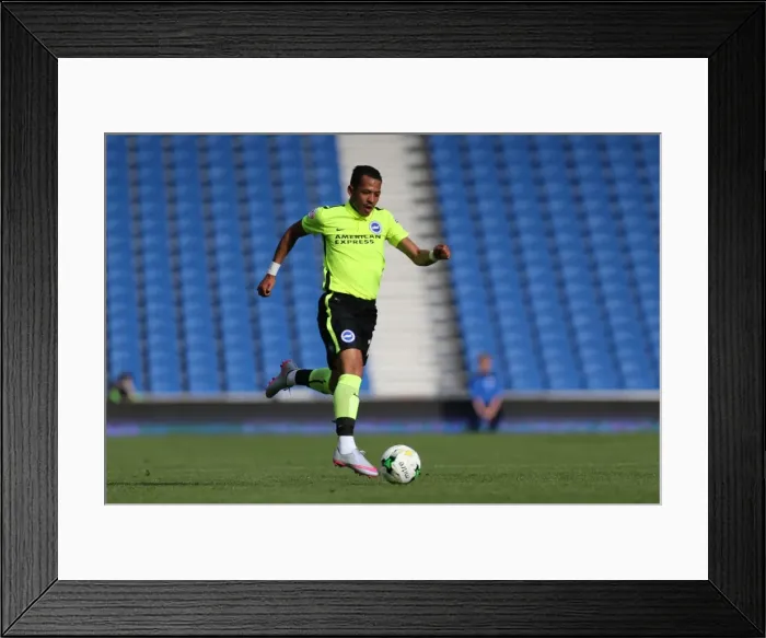 Framed Print : Brighton & Hove Albion vs Sevilla FC: Liam Rosenior's Pre-Season Action Framed Print : Brighton & Hove Albion vs Sevilla FC: Liam Rosenior's Pre-Season Action