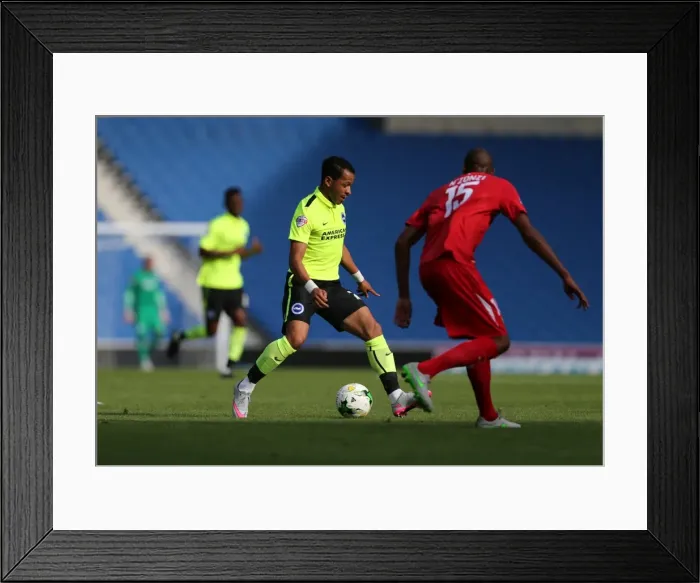 Framed Print : Brighton & Hove Albion vs Sevilla FC: Liam Rosenior in Action at the 2015 Pre-Season Friendly Framed Print : Brighton & Hove Albion vs Sevilla FC: Liam Rosenior in Action at the 2015 Pre-Season Friendly