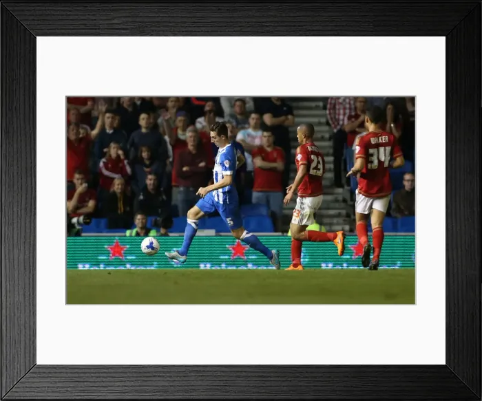 Framed Print : Brighton and Hove Albion vs. Nottingham Forest: Sky Bet Championship Showdown at American Express Community Stadium (July 2015) Framed Print : Brighton and Hove Albion vs. Nottingham Forest: Sky Bet Championship Showdown at American Express Community Stadium (July 2015)