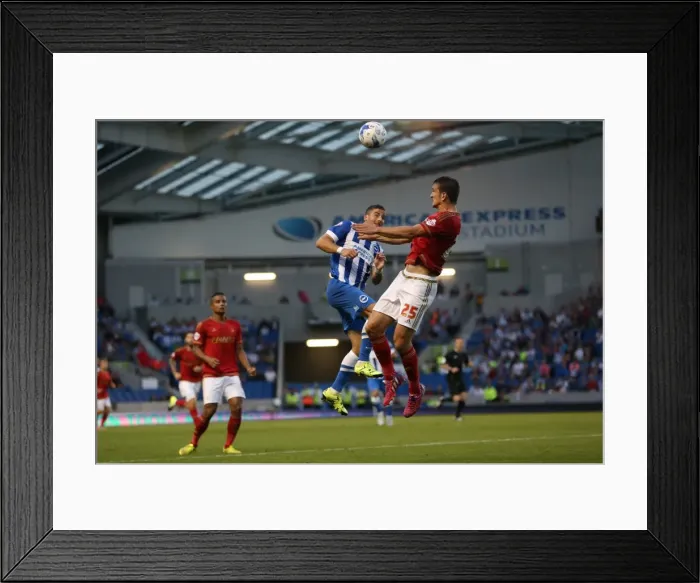 Framed Print : Brighton and Hove Albion vs. Nottingham Forest: Sky Bet Championship Showdown at American Express Community Stadium (July 2015) Framed Print : Brighton and Hove Albion vs. Nottingham Forest: Sky Bet Championship Showdown at American Express Community Stadium (July 2015)