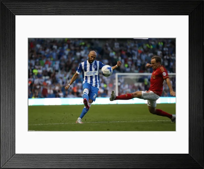 Framed Print : Brighton and Hove Albion vs. Nottingham Forest: Sky Bet Championship Showdown at American Express Community Stadium (July 2015) Framed Print : Brighton and Hove Albion vs. Nottingham Forest: Sky Bet Championship Showdown at American Express Community Stadium (July 2015)