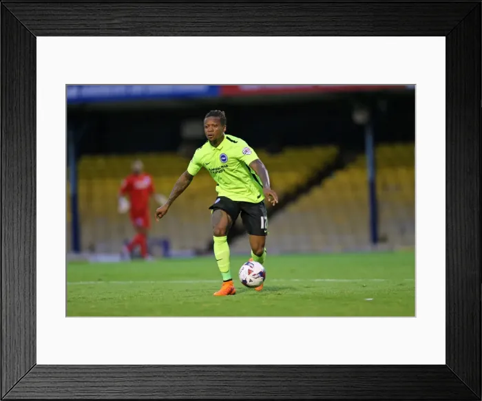 Framed Print : Brighton and Hove Albion's Triumph over Southend United in the 2015 Capital One Cup