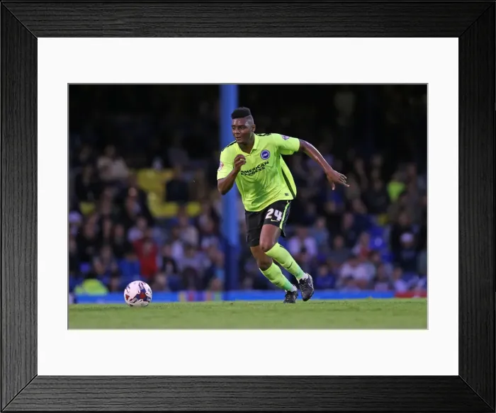 Framed Print : Brighton and Hove Albion's Triumph over Southend United in the 2015 Capital One Cup Framed Print : Brighton and Hove Albion's Triumph over Southend United in the 2015 Capital One Cup