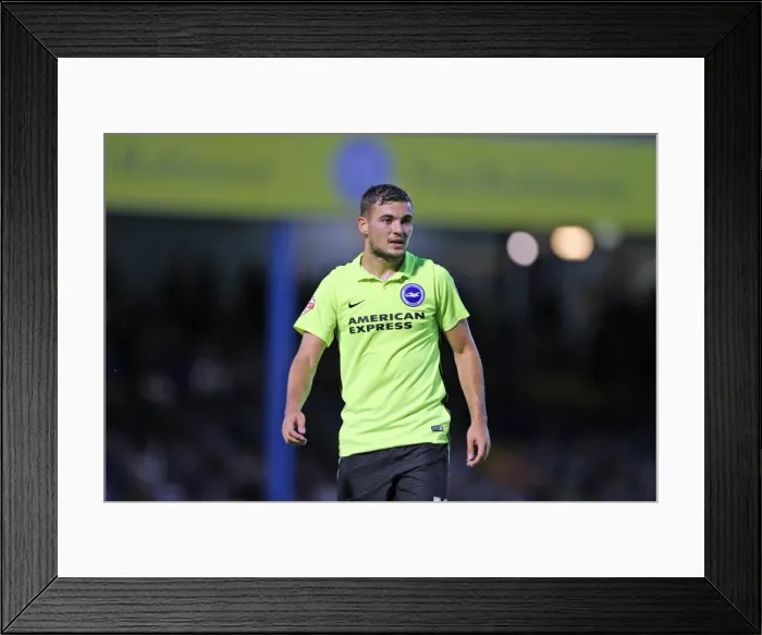 Framed Print : Brighton and Hove Albion's Triumph over Southend United in the 2015 Capital One Cup Framed Print : Brighton and Hove Albion's Triumph over Southend United in the 2015 Capital One Cup
