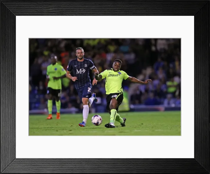 Framed Print : Brighton and Hove Albion Take on Southend United in the 2015 Capital One Cup Framed Print : Brighton and Hove Albion Take on Southend United in the 2015 Capital One Cup
