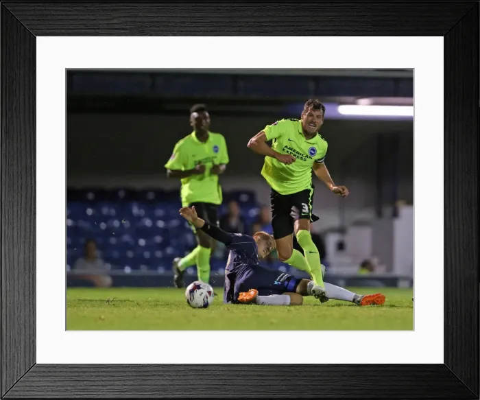 Framed Print : Brighton and Hove Albion's Victory Over Southend United in the 2015 Capital One Cup Framed Print : Brighton and Hove Albion's Victory Over Southend United in the 2015 Capital One Cup