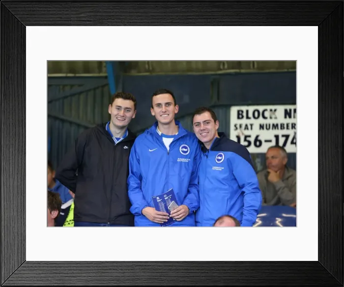 Framed Print : Brighton and Hove Albion's Triumph over Southend United in the 2015 Capital One Cup Framed Print : Brighton and Hove Albion's Triumph over Southend United in the 2015 Capital One Cup
