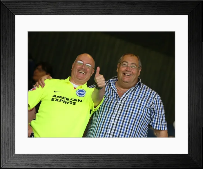 Framed Print : Brighton and Hove Albion's Triumph over Southend United in the 2015 Capital One Cup Framed Print : Brighton and Hove Albion's Triumph over Southend United in the 2015 Capital One Cup