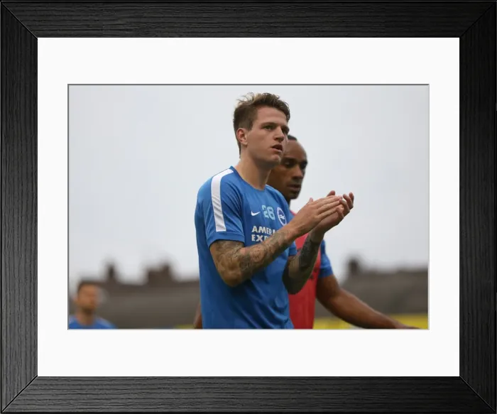 Framed Print : Brighton and Hove Albion's Triumph over Southend United in the 2015 Capital One Cup Framed Print : Brighton and Hove Albion's Triumph over Southend United in the 2015 Capital One Cup