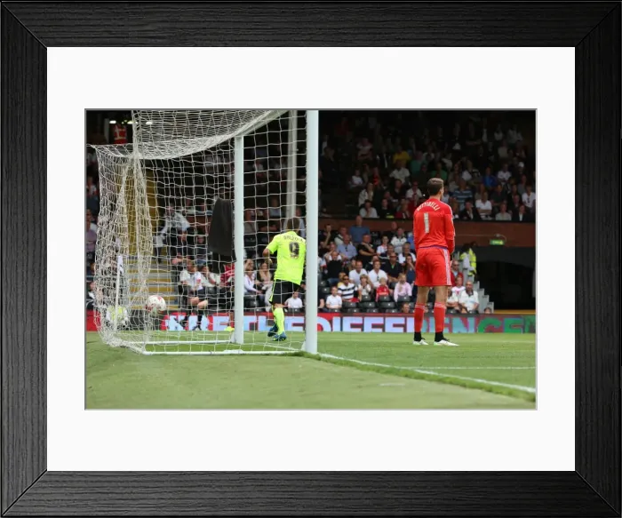 Framed Print : Sam Baldock Scores First Goal of the Season for Brighton Against Fulham in Sky Bet Championship (15 / 08 / 2015) Framed Print : Sam Baldock Scores First Goal of the Season for Brighton Against Fulham in Sky Bet Championship (15 / 08 / 2015)