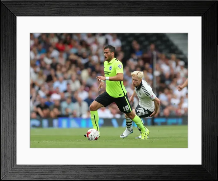 Framed Print : Tomer Hemed in Action: Sky Bet Championship Showdown between Fulham and Brighton & Hove Albion (15 / 08 / 2015) Framed Print : Tomer Hemed in Action: Sky Bet Championship Showdown between Fulham and Brighton & Hove Albion (15 / 08 / 2015)