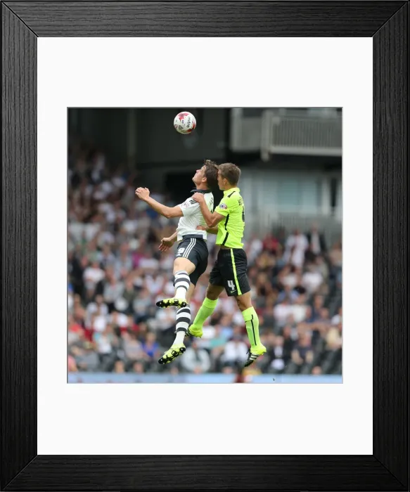Framed Print : Brighton's Huenemeier in Action against Fulham in Sky Bet Championship Clash (15 / 08 / 2015) Framed Print : Brighton's Huenemeier in Action against Fulham in Sky Bet Championship Clash (15 / 08 / 2015)