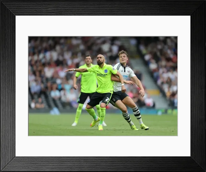Framed Print : Bruno Saltor in Action: Brighton and Hove Albion vs. Fulham, Sky Bet Championship 2015 Framed Print : Bruno Saltor in Action: Brighton and Hove Albion vs. Fulham, Sky Bet Championship 2015