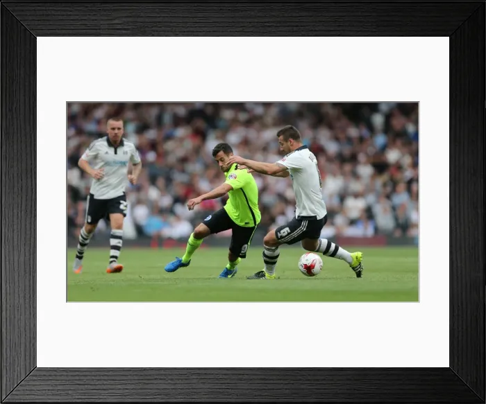 Framed Print : Sam Baldock in Action: Fulham vs. Brighton and Hove Albion, Sky Bet Championship 2015 Framed Print : Sam Baldock in Action: Fulham vs. Brighton and Hove Albion, Sky Bet Championship 2015