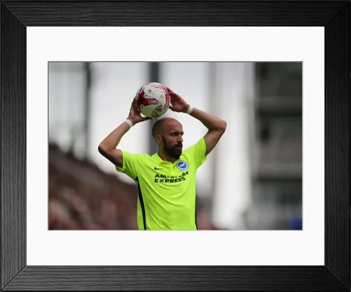 Framed Print : Bruno Saltor Readies Throw-In: Fulham vs. Brighton & Hove Albion, Sky Bet Championship (15 / 08 / 2015) Framed Print : Bruno Saltor Readies Throw-In: Fulham vs. Brighton & Hove Albion, Sky Bet Championship (15 / 08 / 2015)