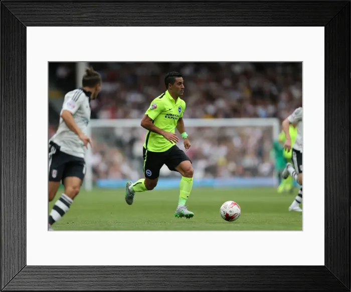 Framed Print : Beram Kayal in Action: Brighton vs. Fulham, Sky Bet Championship (15 / 08 / 2015) Framed Print : Beram Kayal in Action: Brighton vs. Fulham, Sky Bet Championship (15 / 08 / 2015)