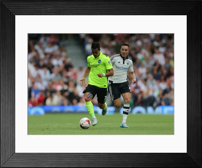 Framed Print : Beram Kayal in Action: Brighton vs. Fulham, Sky Bet Championship (15 / 08 / 2015) Framed Print : Beram Kayal in Action: Brighton vs. Fulham, Sky Bet Championship (15 / 08 / 2015)
