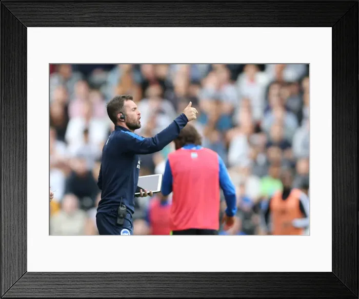 Framed Print : Nathan Jones in Action: Brighton & Hove Albion vs Fulham, Sky Bet Championship Clash at Craven Cottage (15 / 08 / 2015) Framed Print : Nathan Jones in Action: Brighton & Hove Albion vs Fulham, Sky Bet Championship Clash at Craven Cottage (15 / 08 / 2015)