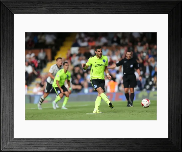 Framed Print : Brighton's Tomer Hemed Scores Decisive Penalty for 2-1 Victory over Fulham (Championship 2015) Framed Print : Brighton's Tomer Hemed Scores Decisive Penalty for 2-1 Victory over Fulham (Championship 2015)