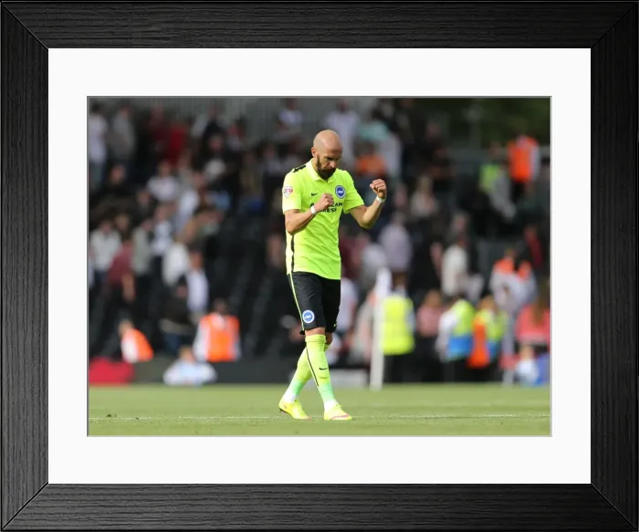 Framed Print : Bruno Saltor's Celebration: Brighton Secure Hard-Fought Victory Over Fulham in Sky Bet Championship (15 / 08 / 2015) Framed Print : Bruno Saltor's Celebration: Brighton Secure Hard-Fought Victory Over Fulham in Sky Bet Championship (15 / 08 / 2015)