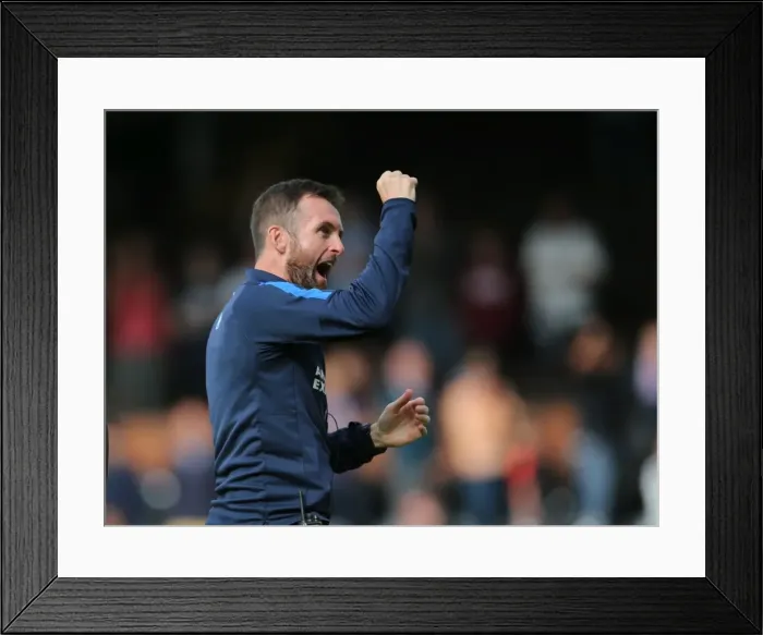 Framed Print : Nathan Jones Triumph: Brighton and Hove Albion Celebrate Championship Win Against Fulham (15 / 08 / 2015) Framed Print : Nathan Jones Triumph: Brighton and Hove Albion Celebrate Championship Win Against Fulham (15 / 08 / 2015)
