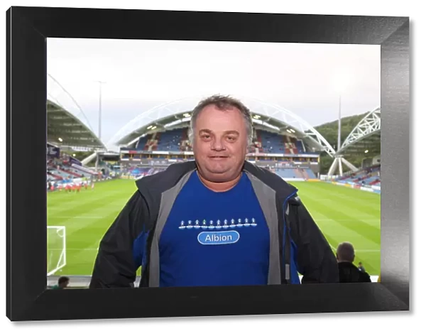 Brighton and Hove Albion Fans in Full Swing: Huddersfield Championship Clash, August 2015