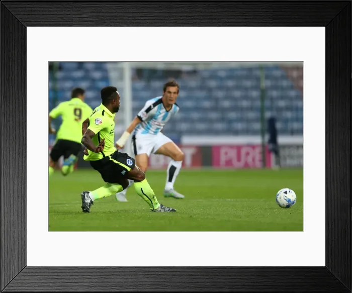 Framed Print : Huddersfield Town vs. Brighton and Hove Albion: Intense Championship Clash at John Smiths Stadium (18-08-2015) Framed Print : Huddersfield Town vs. Brighton and Hove Albion: Intense Championship Clash at John Smiths Stadium (18-08-2015)
