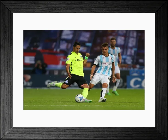 Framed Print : Brighton and Hove Albion vs. Huddersfield Town: Sky Bet Championship Showdown at John Smiths Stadium (August 18, 2015) Framed Print : Brighton and Hove Albion vs. Huddersfield Town: Sky Bet Championship Showdown at John Smiths Stadium (August 18, 2015)