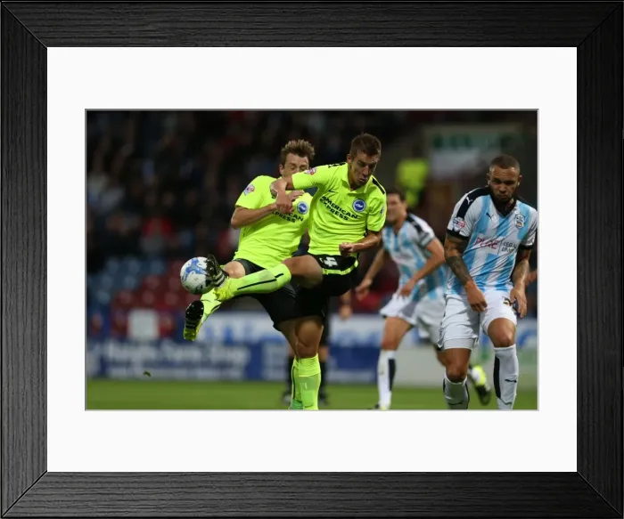 Framed Print : Brighton and Hove Albion vs. Huddersfield Town: Sky Bet Championship Showdown at John Smiths Stadium (August 18, 2015) Framed Print : Brighton and Hove Albion vs. Huddersfield Town: Sky Bet Championship Showdown at John Smiths Stadium (August 18, 2015)