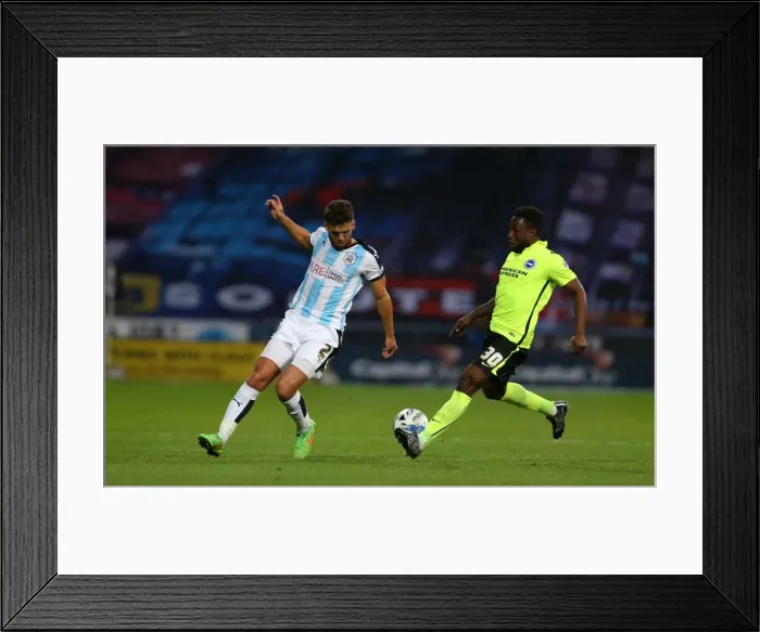 Framed Print : Brighton and Hove Albion vs. Huddersfield Town: Sky Bet Championship Showdown at John Smiths Stadium (August 18, 2015) Framed Print : Brighton and Hove Albion vs. Huddersfield Town: Sky Bet Championship Showdown at John Smiths Stadium (August 18, 2015)
