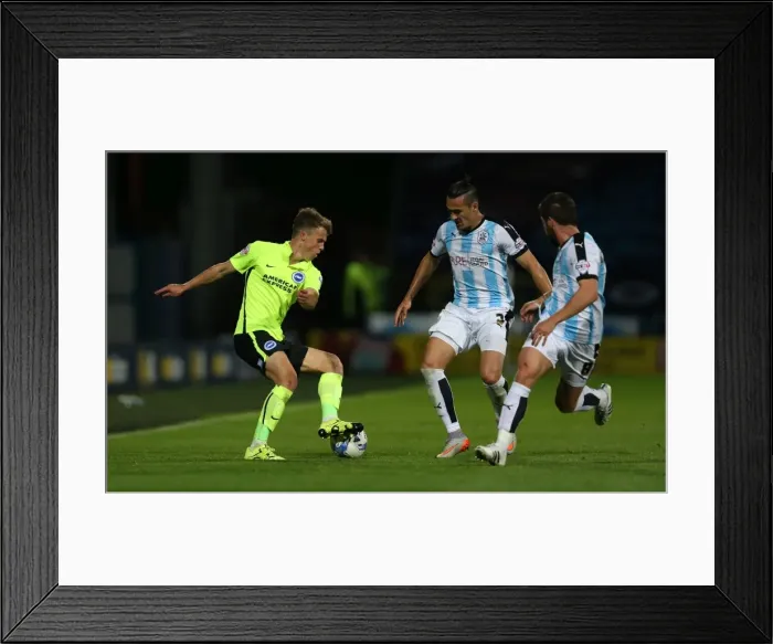 Framed Print : Brighton and Hove Albion vs. Huddersfield Town: Sky Bet Championship Showdown at John Smiths Stadium (August 18, 2015) Framed Print : Brighton and Hove Albion vs. Huddersfield Town: Sky Bet Championship Showdown at John Smiths Stadium (August 18, 2015)