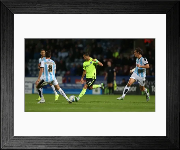 Framed Print : Brighton and Hove Albion vs. Huddersfield Town: Sky Bet Championship Showdown at John Smiths Stadium (August 18, 2015) Framed Print : Brighton and Hove Albion vs. Huddersfield Town: Sky Bet Championship Showdown at John Smiths Stadium (August 18, 2015)
