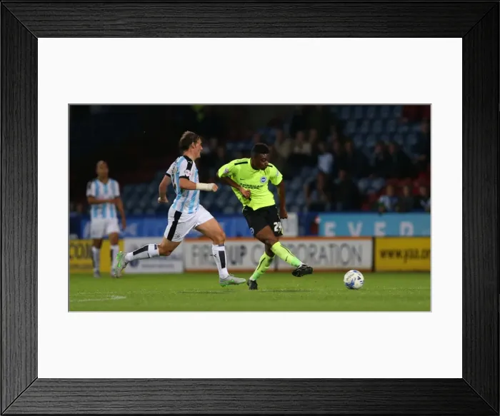 Framed Print : Brighton and Hove Albion vs. Huddersfield Town: Sky Bet Championship Showdown at John Smiths Stadium (August 18, 2015) Framed Print : Brighton and Hove Albion vs. Huddersfield Town: Sky Bet Championship Showdown at John Smiths Stadium (August 18, 2015)