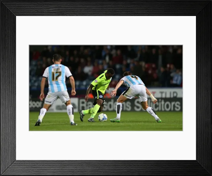 Framed Print : Brighton and Hove Albion vs. Huddersfield Town: Sky Bet Championship Showdown at John Smith's Stadium (August 18, 2015) Framed Print : Brighton and Hove Albion vs. Huddersfield Town: Sky Bet Championship Showdown at John Smith's Stadium (August 18, 2015)