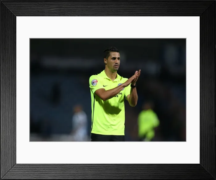 Framed Print : Brighton and Hove Albion vs. Huddersfield Town: Sky Bet Championship Showdown at John Smiths Stadium (August 18, 2015) Framed Print : Brighton and Hove Albion vs. Huddersfield Town: Sky Bet Championship Showdown at John Smiths Stadium (August 18, 2015)