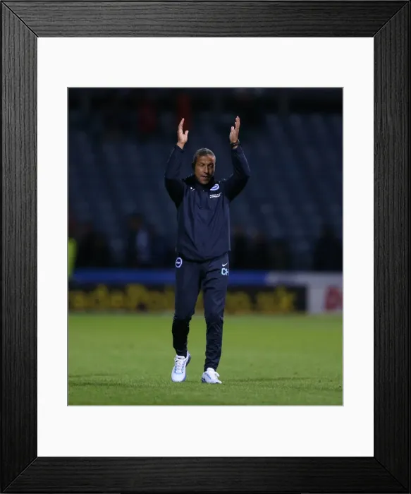 Framed Print : Brighton and Hove Albion vs. Huddersfield Town: Sky Bet Championship Clash at John Smiths Stadium (18-08-2015) Framed Print : Brighton and Hove Albion vs. Huddersfield Town: Sky Bet Championship Clash at John Smiths Stadium (18-08-2015)