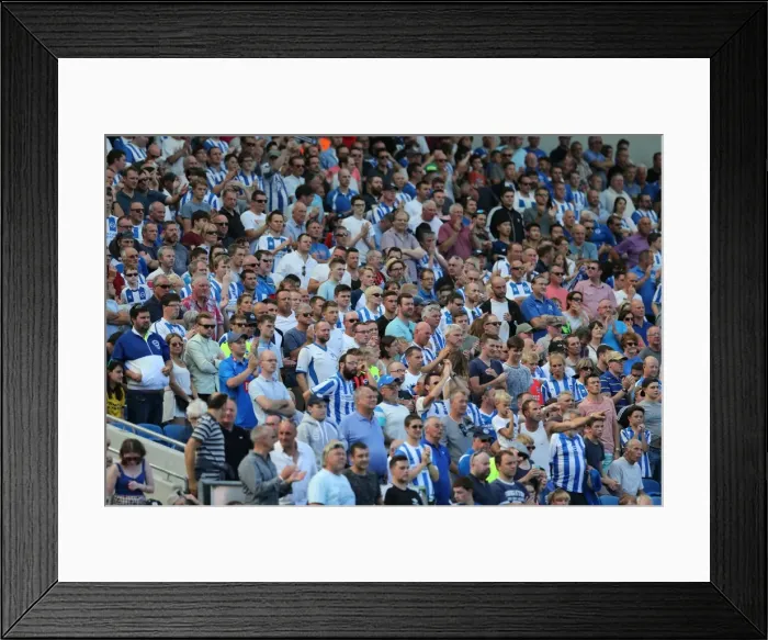 Framed Print : Brighton and Hove Albion vs. Blackburn Rovers: Sky Bet Championship Showdown at American Express Community Stadium (August 22, 2015) Framed Print : Brighton and Hove Albion vs. Blackburn Rovers: Sky Bet Championship Showdown at American Express Community Stadium (August 22, 2015)
