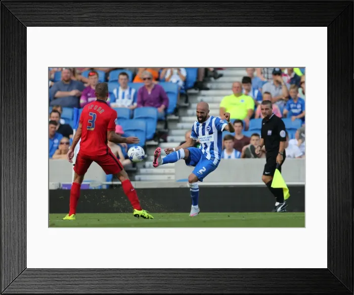 Framed Print : Brighton and Hove Albion vs. Blackburn Rovers: Sky Bet Championship Showdown at American Express Community Stadium (August 22, 2015) Framed Print : Brighton and Hove Albion vs. Blackburn Rovers: Sky Bet Championship Showdown at American Express Community Stadium (August 22, 2015)