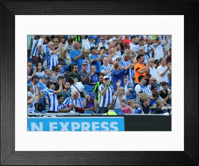 Framed Print : Brighton and Hove Albion vs. Blackburn Rovers: Sky Bet Championship Showdown at American Express Community Stadium (August 22, 2015) Framed Print : Brighton and Hove Albion vs. Blackburn Rovers: Sky Bet Championship Showdown at American Express Community Stadium (August 22, 2015)