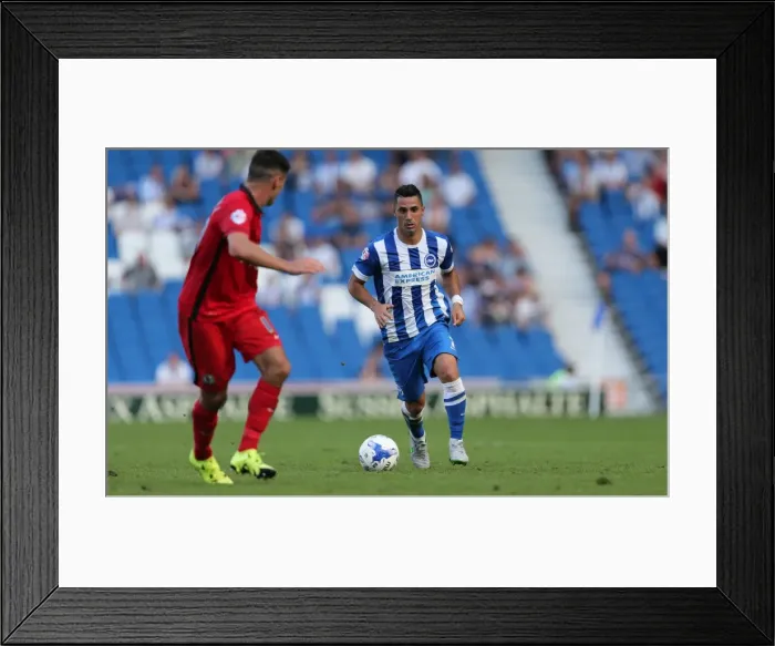 Framed Print : Brighton and Hove Albion vs. Blackburn Rovers: Sky Bet Championship Showdown at American Express Community Stadium (August 22, 2015) Framed Print : Brighton and Hove Albion vs. Blackburn Rovers: Sky Bet Championship Showdown at American Express Community Stadium (August 22, 2015)