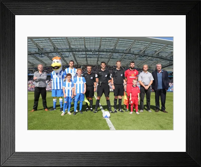 Framed Print : Brighton and Hove Albion vs. Blackburn Rovers: Sky Bet Championship Showdown at American Express Community Stadium (August 22, 2015) Framed Print : Brighton and Hove Albion vs. Blackburn Rovers: Sky Bet Championship Showdown at American Express Community Stadium (August 22, 2015)