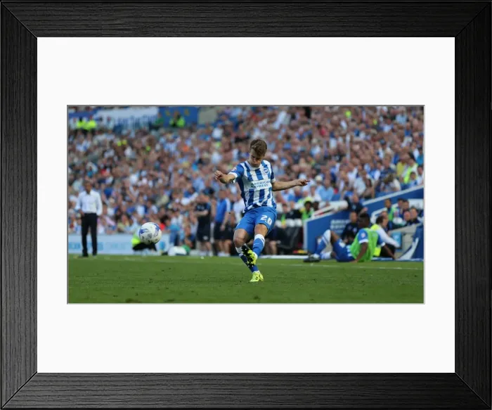 Framed Print : Brighton and Hove Albion vs. Blackburn Rovers: Sky Bet Championship Showdown at American Express Community Stadium (August 22, 2015) Framed Print : Brighton and Hove Albion vs. Blackburn Rovers: Sky Bet Championship Showdown at American Express Community Stadium (August 22, 2015)