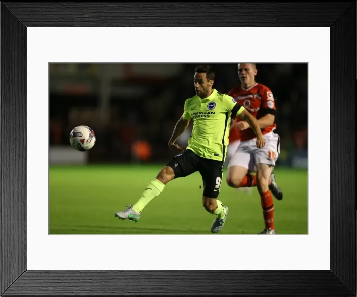Framed Print : Brighton and Hove Albion vs. Walsall: Capital One Cup Clash at Bescot Stadium (25AUG15) Framed Print : Brighton and Hove Albion vs. Walsall: Capital One Cup Clash at Bescot Stadium (25AUG15)