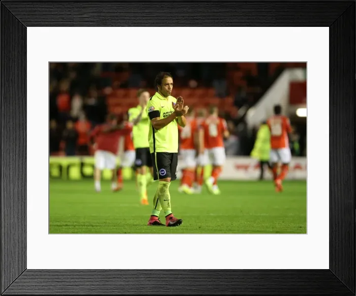 Framed Print : Walsall vs. Brighton & Hove Albion: Capital One Cup Clash at Bescot Stadium (25 / 08 / 2015) Framed Print : Walsall vs. Brighton & Hove Albion: Capital One Cup Clash at Bescot Stadium (25 / 08 / 2015)