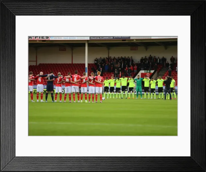 Framed Print : Brighton and Hove Albion vs. Walsall: Capital One Cup Clash at Bescot Stadium (25 / 08 / 2015) Framed Print : Brighton and Hove Albion vs. Walsall: Capital One Cup Clash at Bescot Stadium (25 / 08 / 2015)