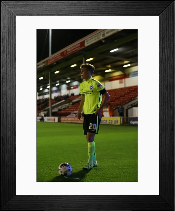 Framed Print : Brighton and Hove Albion vs. Walsall: Capital One Cup Battle at Bescot Stadium (25Aug15) Framed Print : Brighton and Hove Albion vs. Walsall: Capital One Cup Battle at Bescot Stadium (25Aug15)