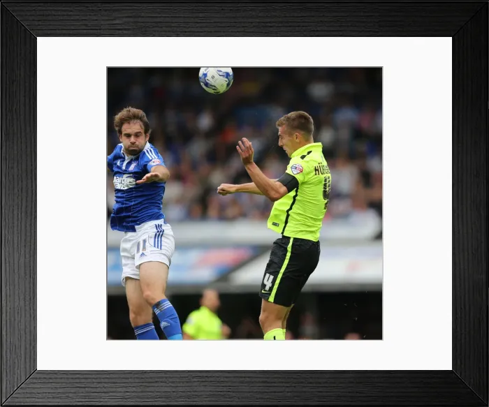 Framed Print : Brighton's Uwe Huenemeier in Action against Ipswich Town during Sky Bet Championship Clash, August 2015 Framed Print : Brighton's Uwe Huenemeier in Action against Ipswich Town during Sky Bet Championship Clash, August 2015