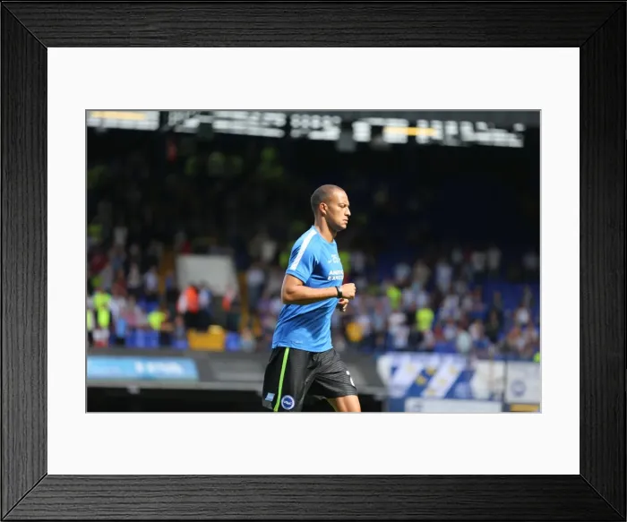 Framed Print : Bobby Zamora in Action: Ipswich Town vs. Brighton & Hove Albion, Sky Bet Championship (August 28, 2015) - Brighton Striker's Thrilling Performance Framed Print : Bobby Zamora in Action: Ipswich Town vs. Brighton & Hove Albion, Sky Bet Championship (August 28, 2015) - Brighton Striker's Thrilling Performance