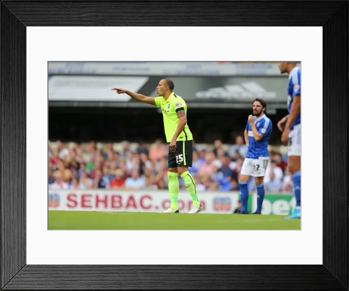 Framed Print : Bobby Zamora Debuts for Brighton & Hove Albion against Ipswich Town in Sky Bet Championship (28 / 08 / 2015) Framed Print : Bobby Zamora Debuts for Brighton & Hove Albion against Ipswich Town in Sky Bet Championship (28 / 08 / 2015)