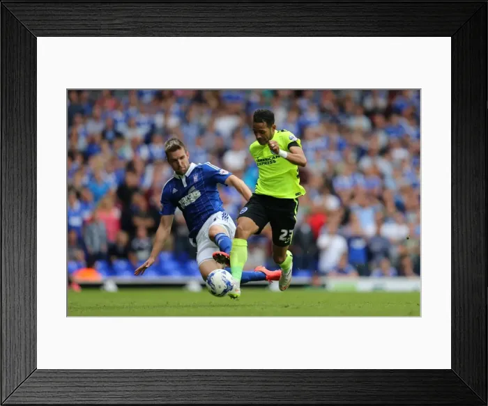 Framed Print : Brighton and Hove Albion's Liam Rosenior in Action Against Ipswich Town, Sky Bet Championship 2015 Framed Print : Brighton and Hove Albion's Liam Rosenior in Action Against Ipswich Town, Sky Bet Championship 2015